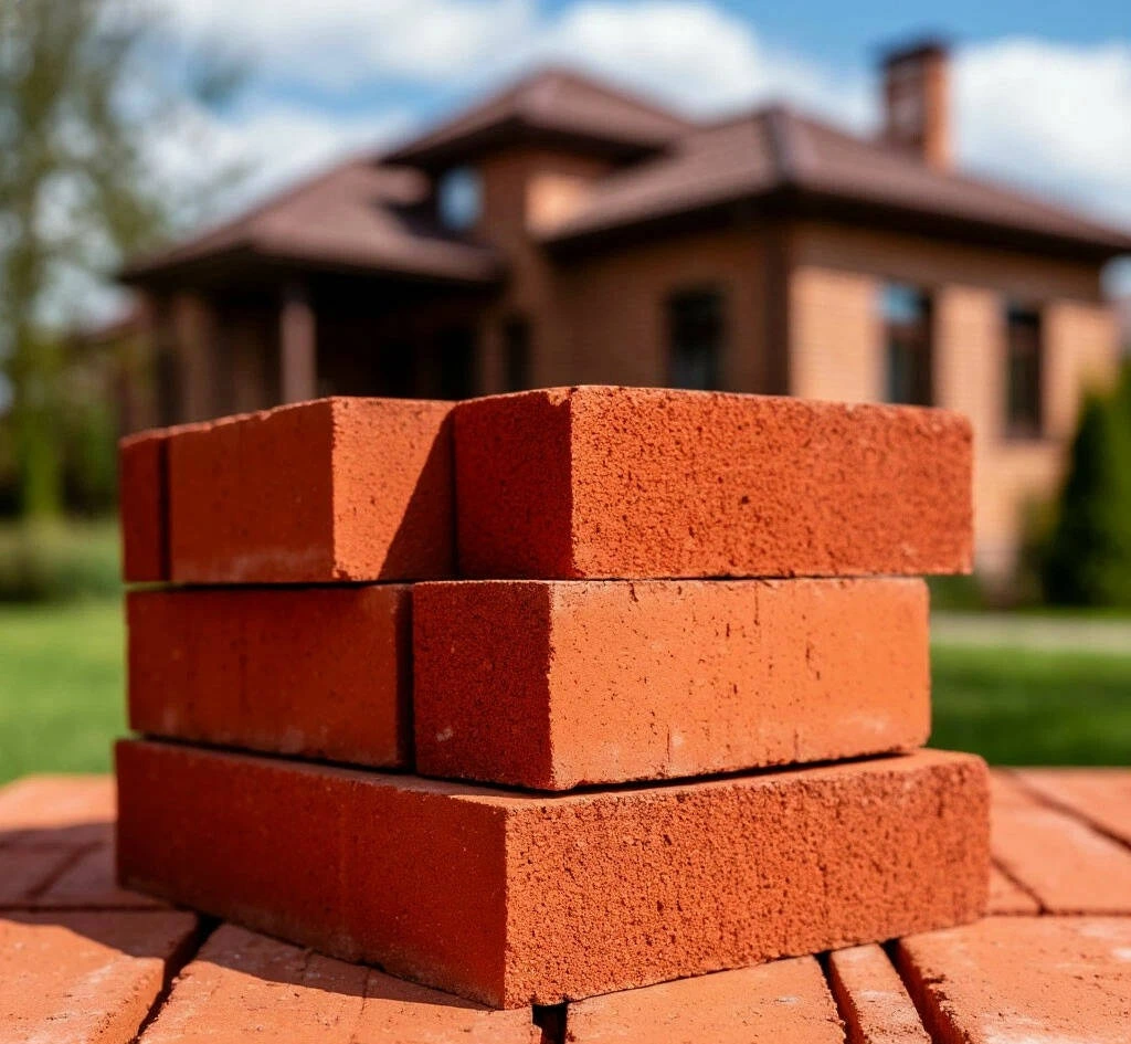 красный облицовочный кирпич
